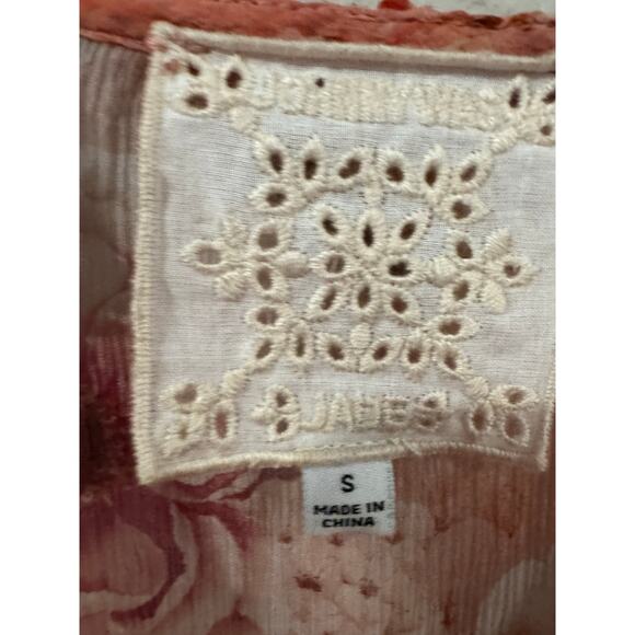 Johnny Was Jade YOURS TRULY SILK Sheer Blouse - Picture 4 of 7